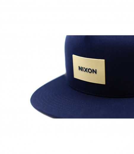 Trucker blau beige Nixon